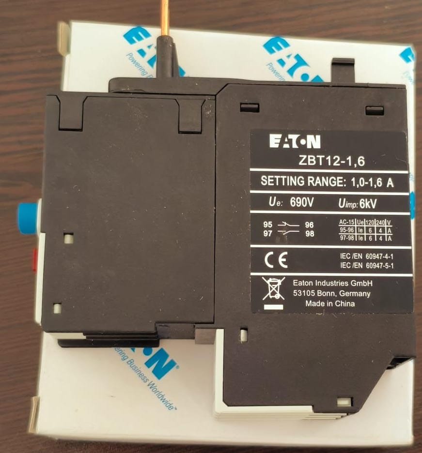 EATON ZBT12-1,6 OVERLOAD 