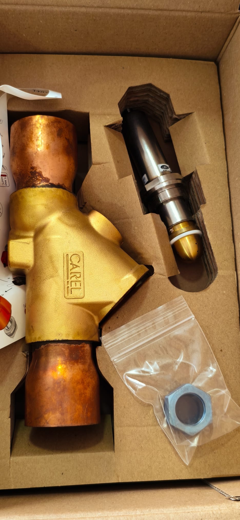 CAREL E6VB2ASV00 Electronic Etpansion Valve 